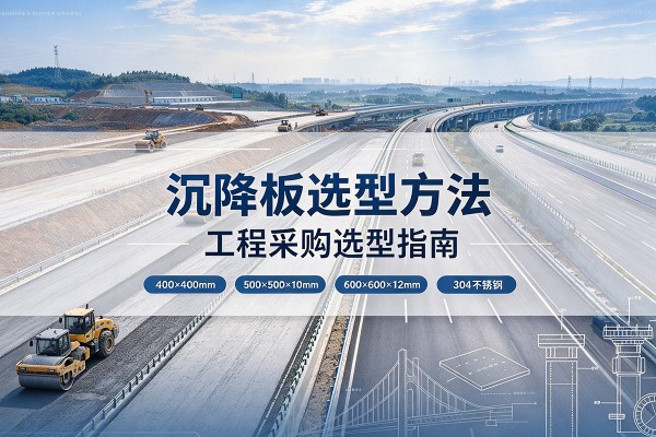 吉阳沉降板选择方法