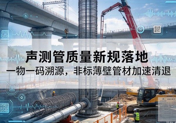吉阳声测管质量新规落地，一物一码溯源，非标薄壁管材加速清退